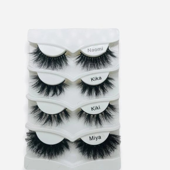 100% FLUFFY 14 PAIR MINK LASHES. DIFFERENT SETS OF LASH BOOKS, IT CAN BE RE-USED - Picture 3 of 5